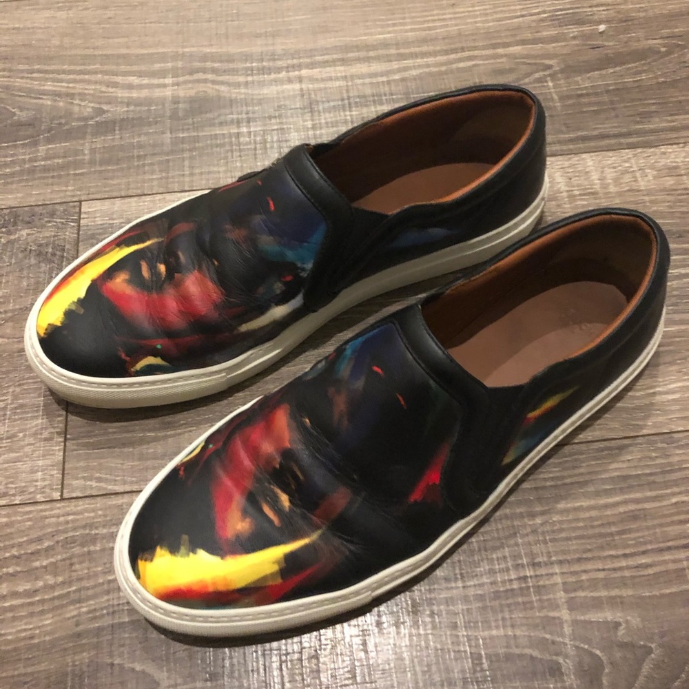 Givenchy angry African lady slip on sneakers